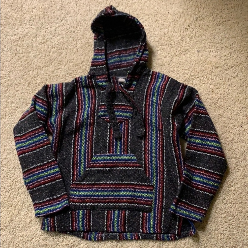 rainbow drug rug sweatshirt